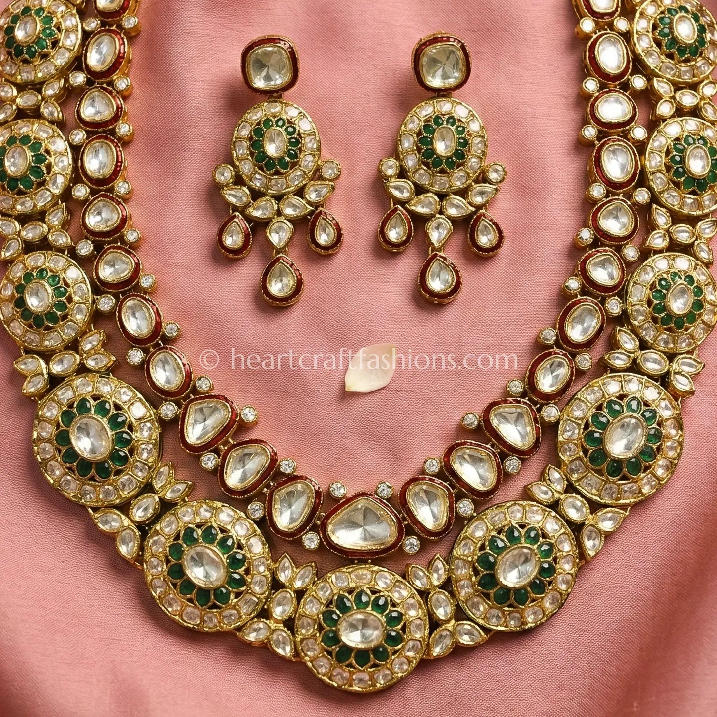 Classic Polki Kundan Necklace Set