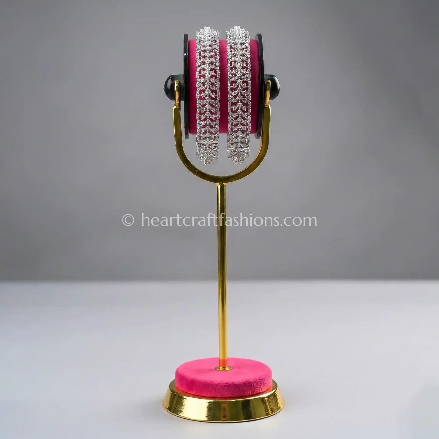 Diamond White Zircon Grace Openable Kada
