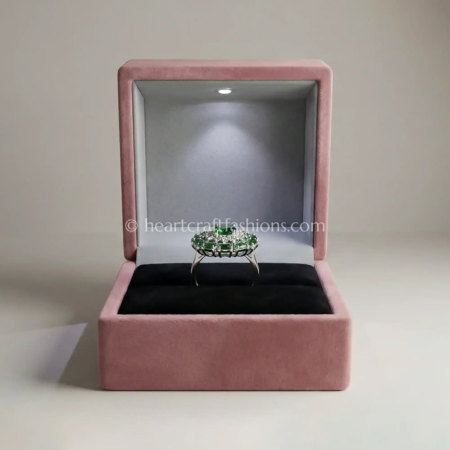 Emerald Bloom Ring