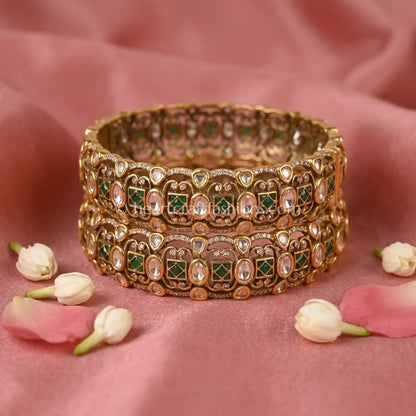 Emerald Royal Sunehri Kundan Patla