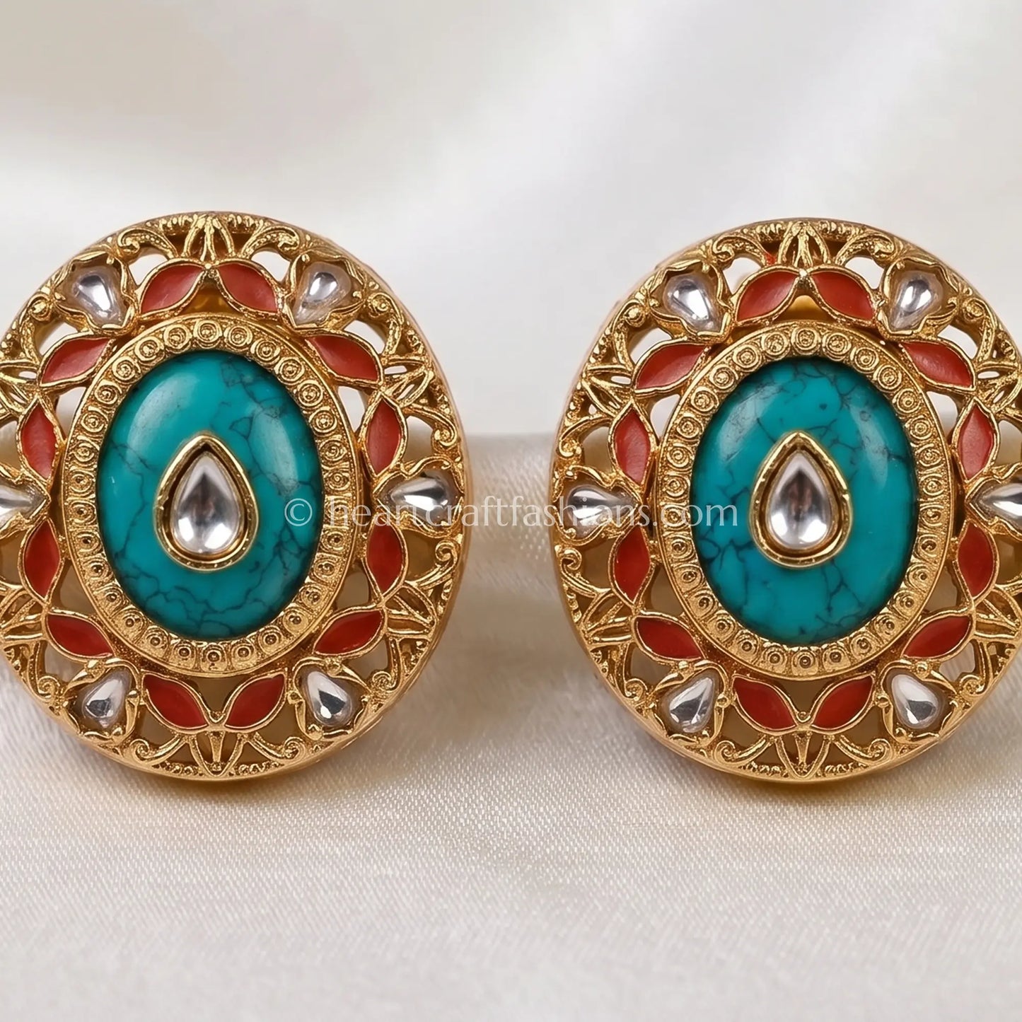 Firoza Amrapali Studs
