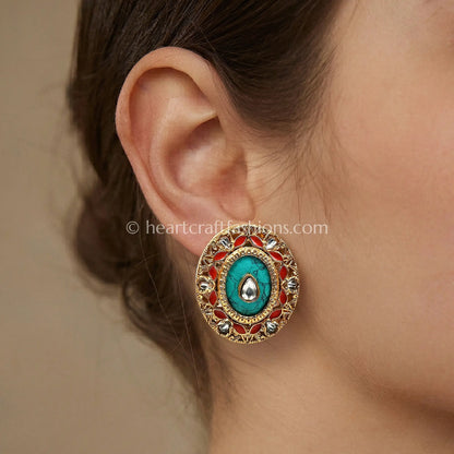 Firoza Amrapali Studs