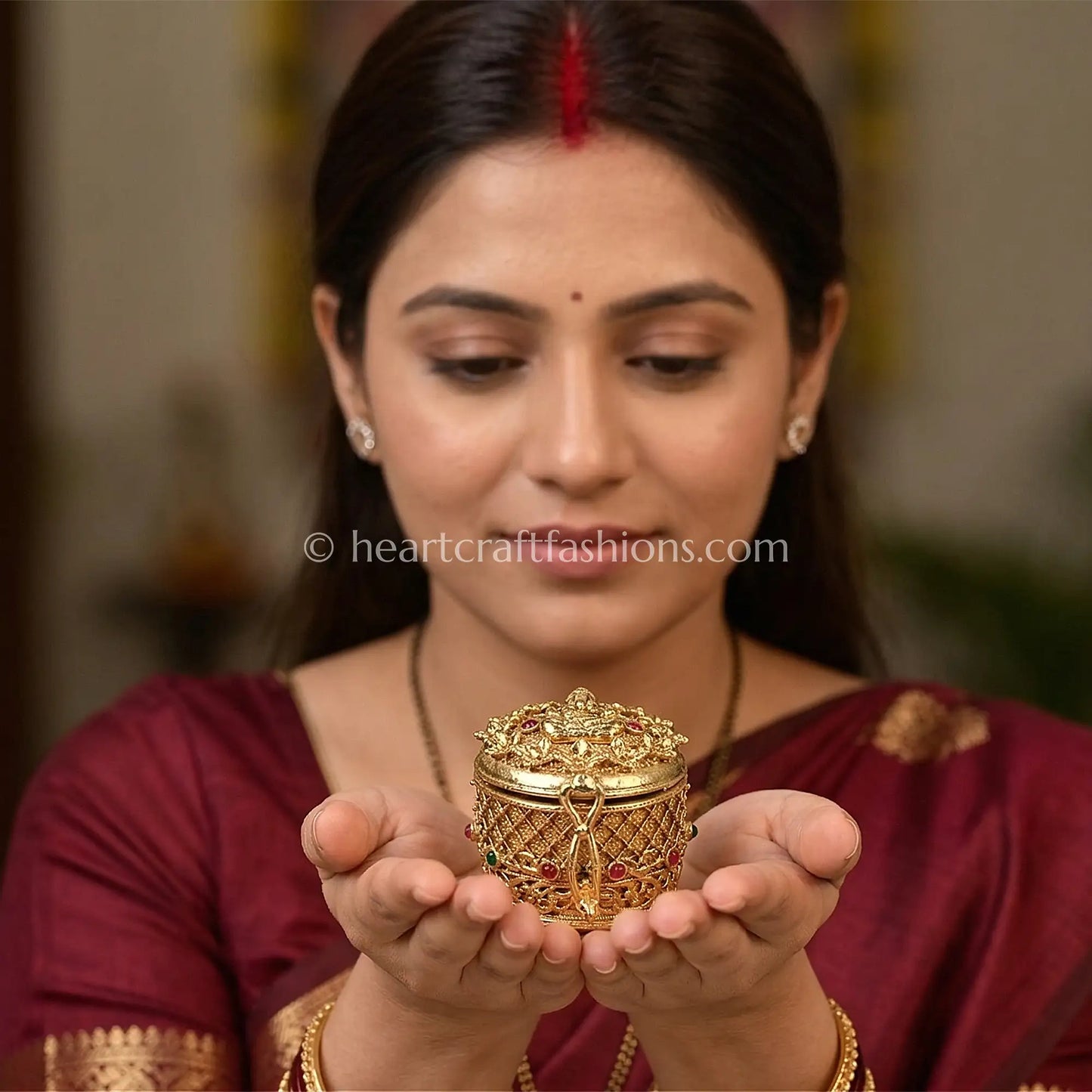 Ganesha Divine Sindoor Box