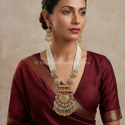 Grand Heritage Pachi Kundan Statement Haar