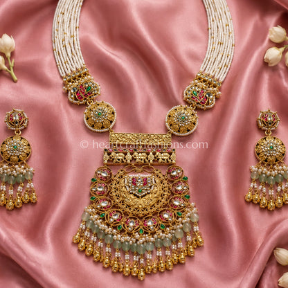 Grand Heritage Pachi Kundan Statement Haar