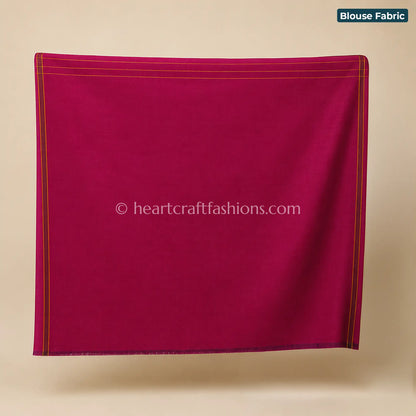Green & Rani Pink Traditional Patola Silk Saree