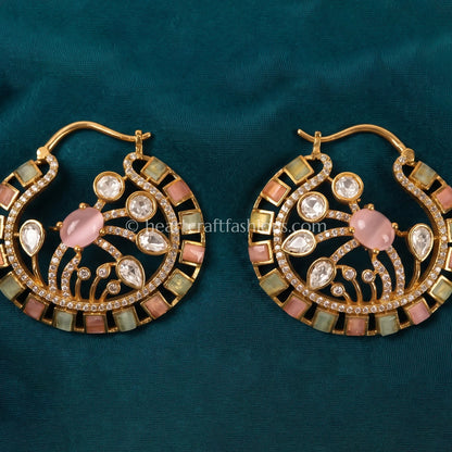 Gulbahaar Pastel Amrapali Moissanite Bali