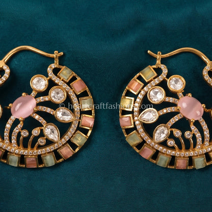 Gulbahaar Pastel Amrapali Moissanite Bali