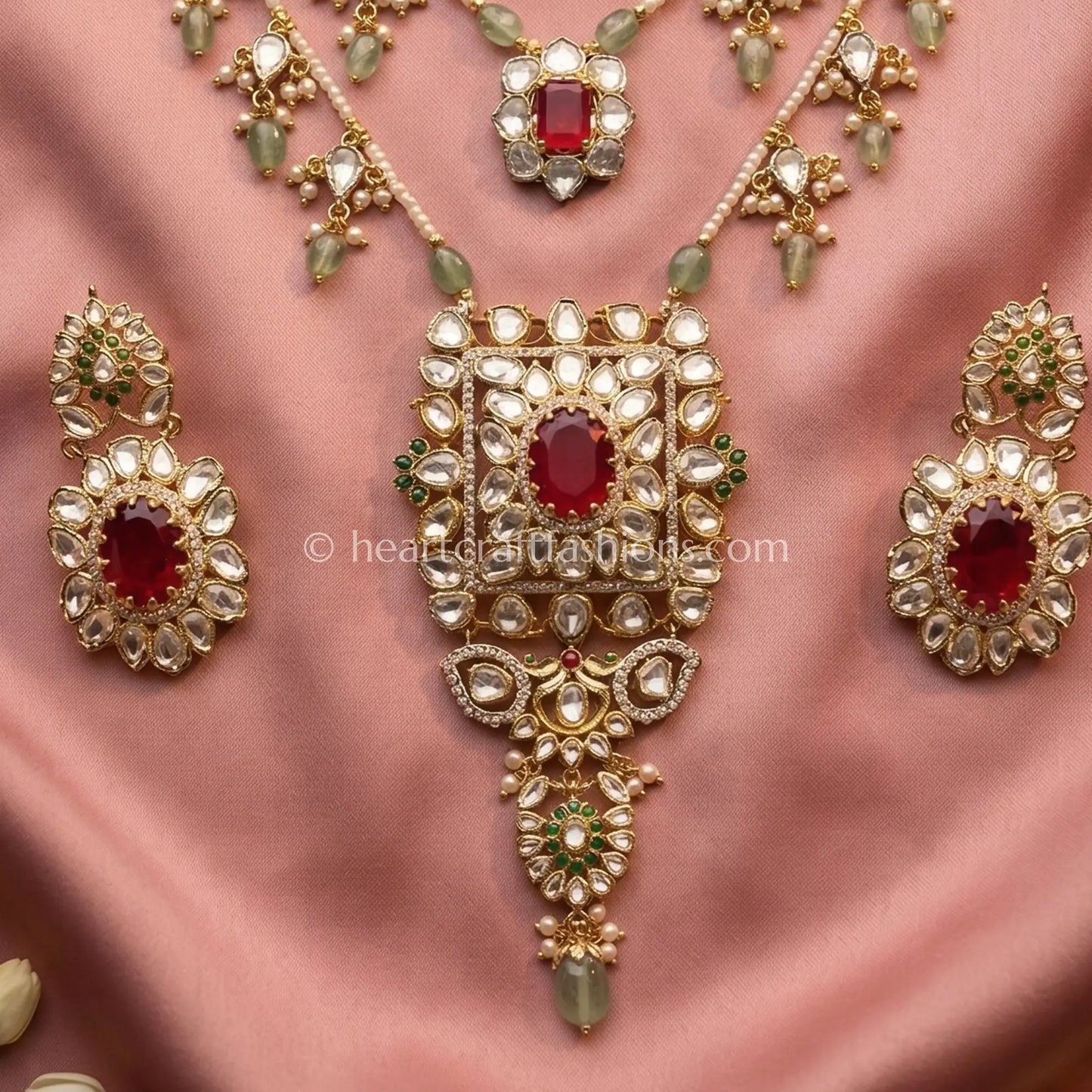 Heritage Kundan Doublet Celebrity Haar