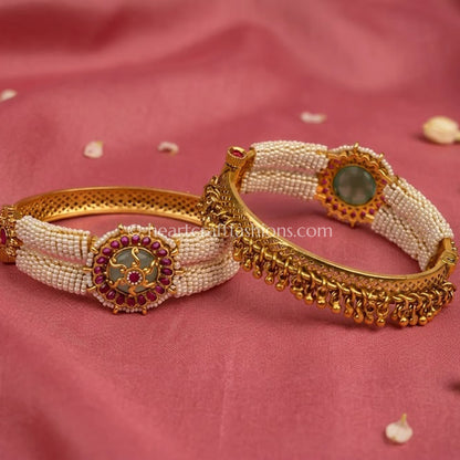 Heritage Moti Ruby Emerald Patla