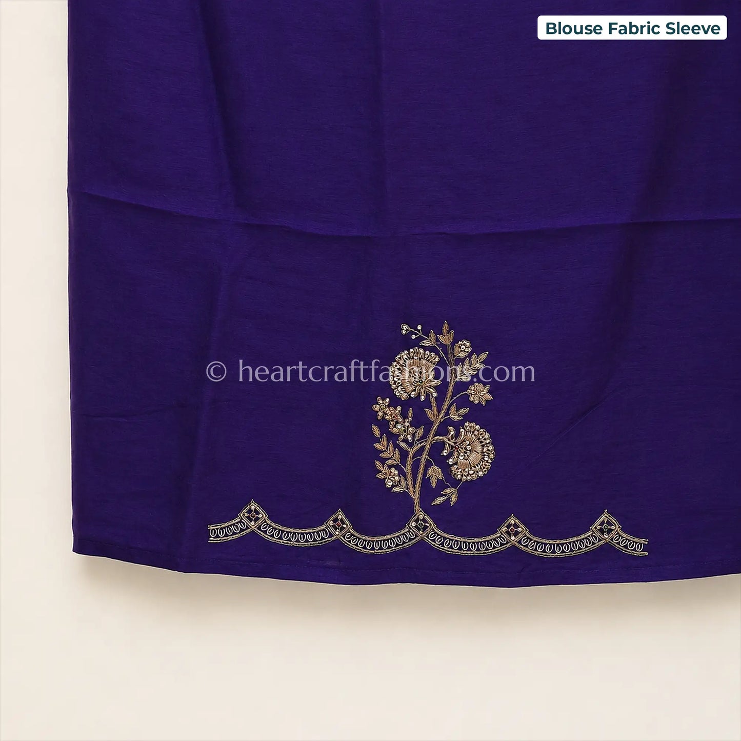 Ivory Grace Organza Kolkata Handwork Saree