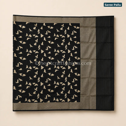 Kali Hansa Banarasi Katan Silk Saree