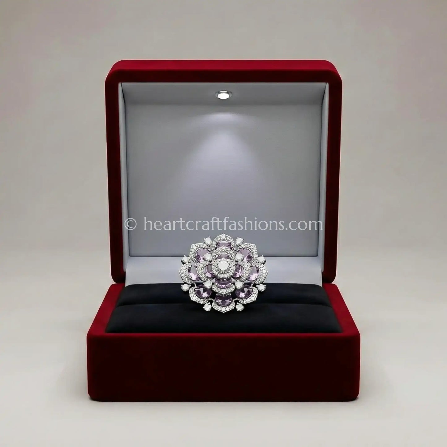 Lavender Bloom Ring