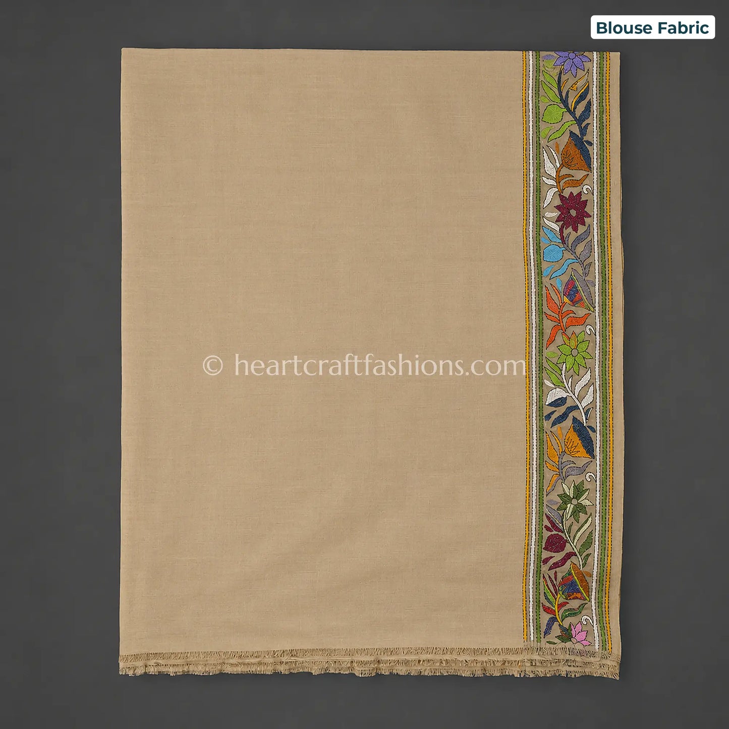 Lok Rang Kalkata Gachi Tussar Kantha Handloom Saree