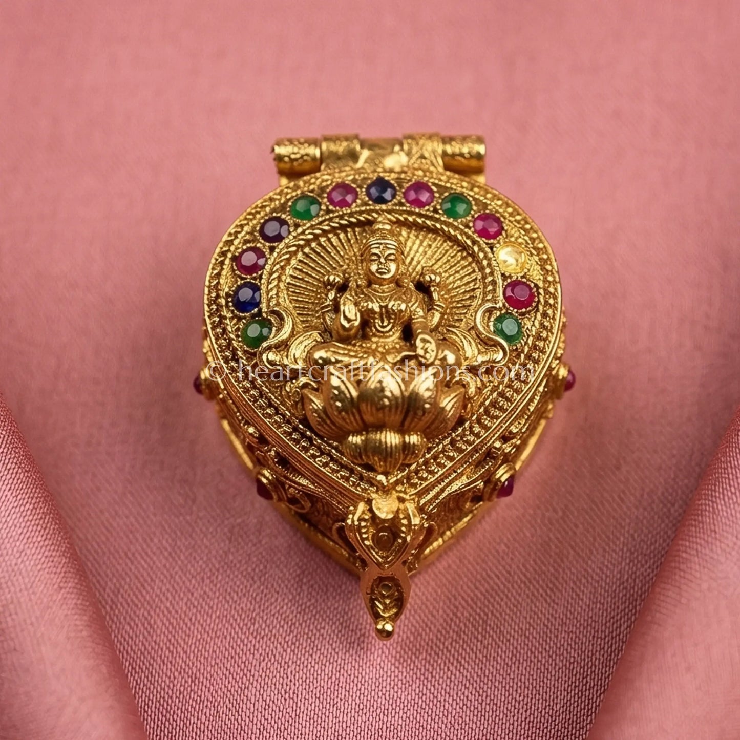 Lotus Divine Heart Sindoor Box