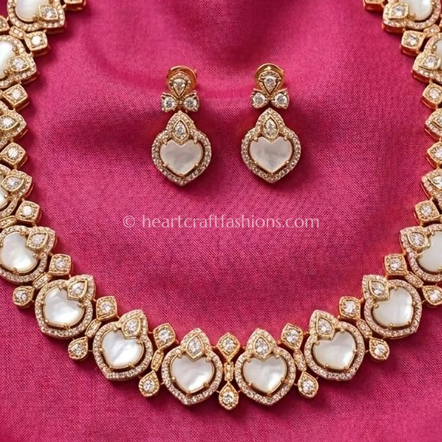 MOP Ivory Royale Choker Set
