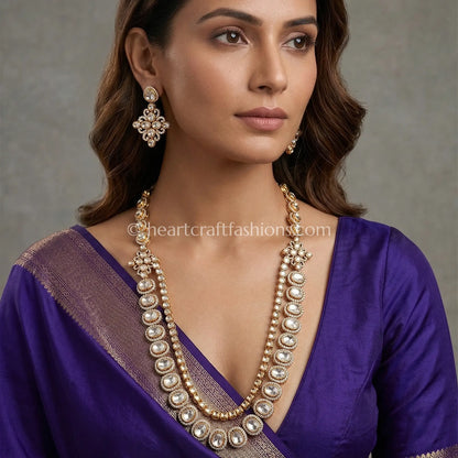 Moissanite Polki Classic Layered Haar