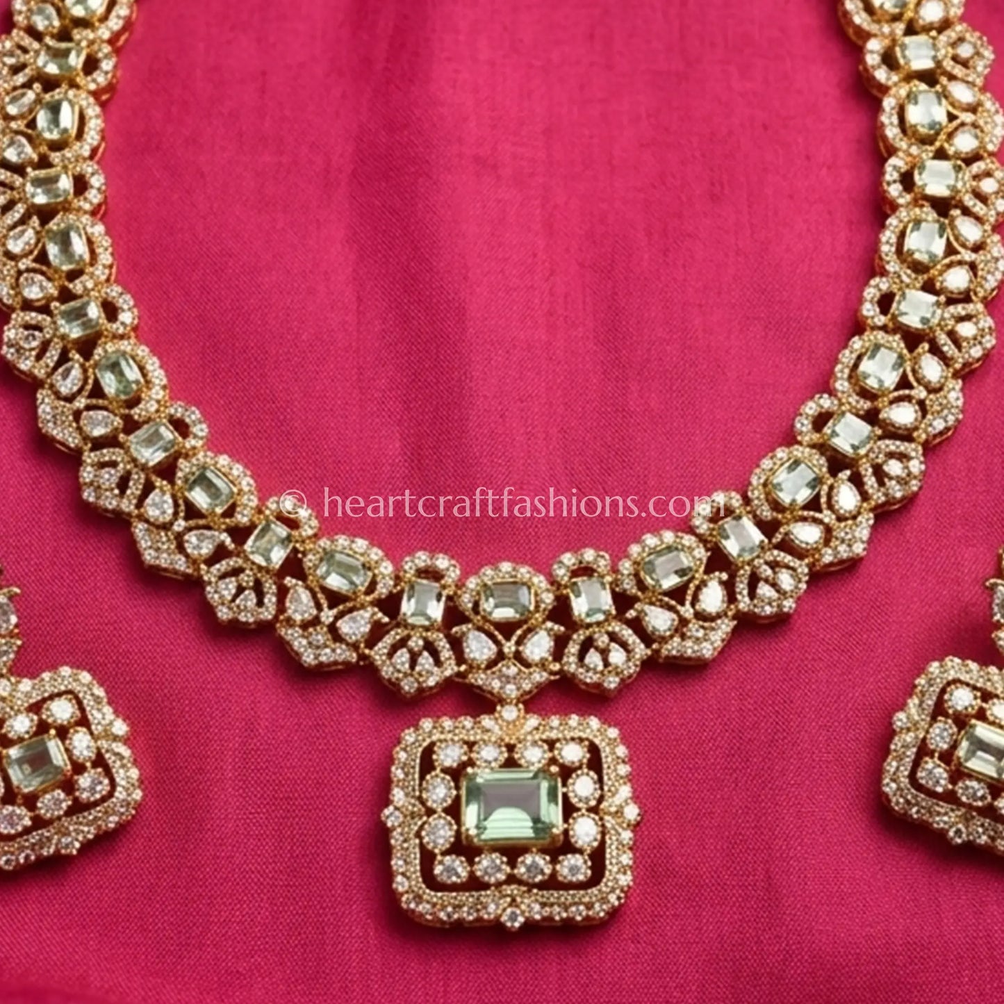 Moissanite Polki Luxe Choker Set