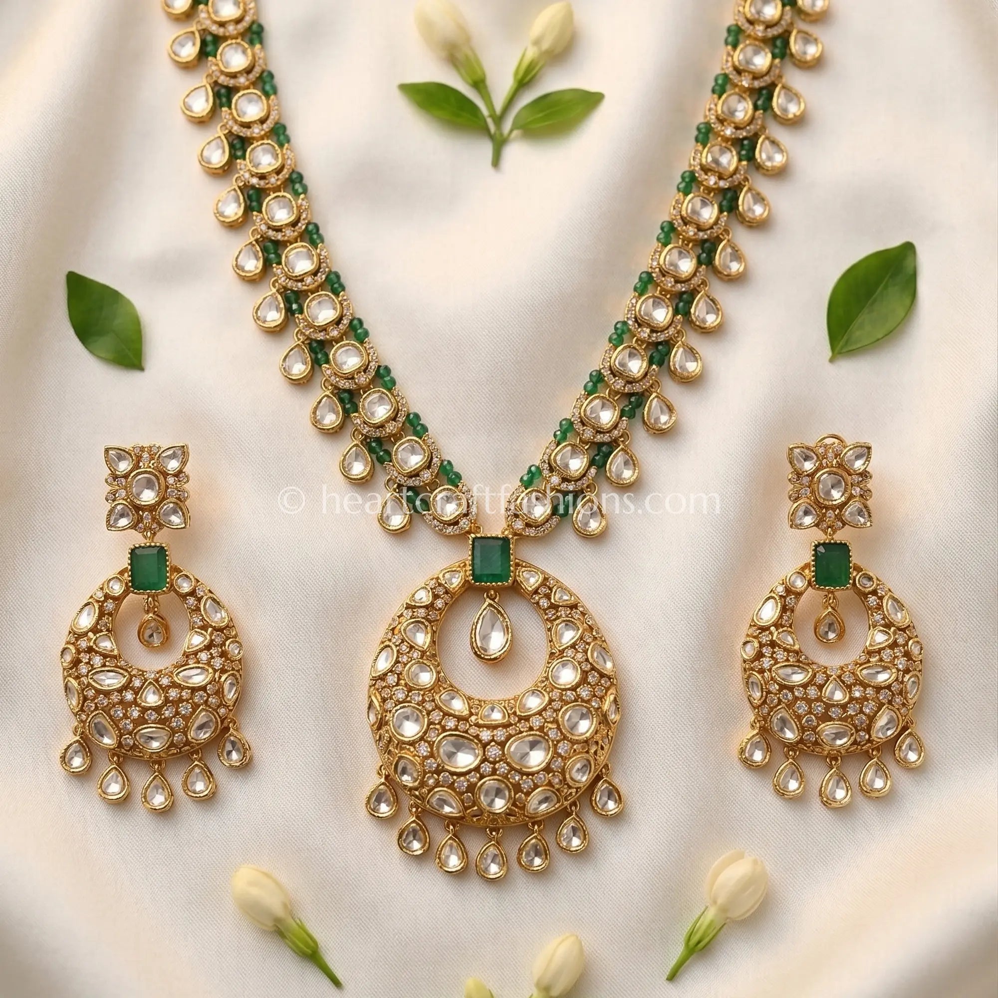 Noor-e-Zara Royal Moissanite Set
