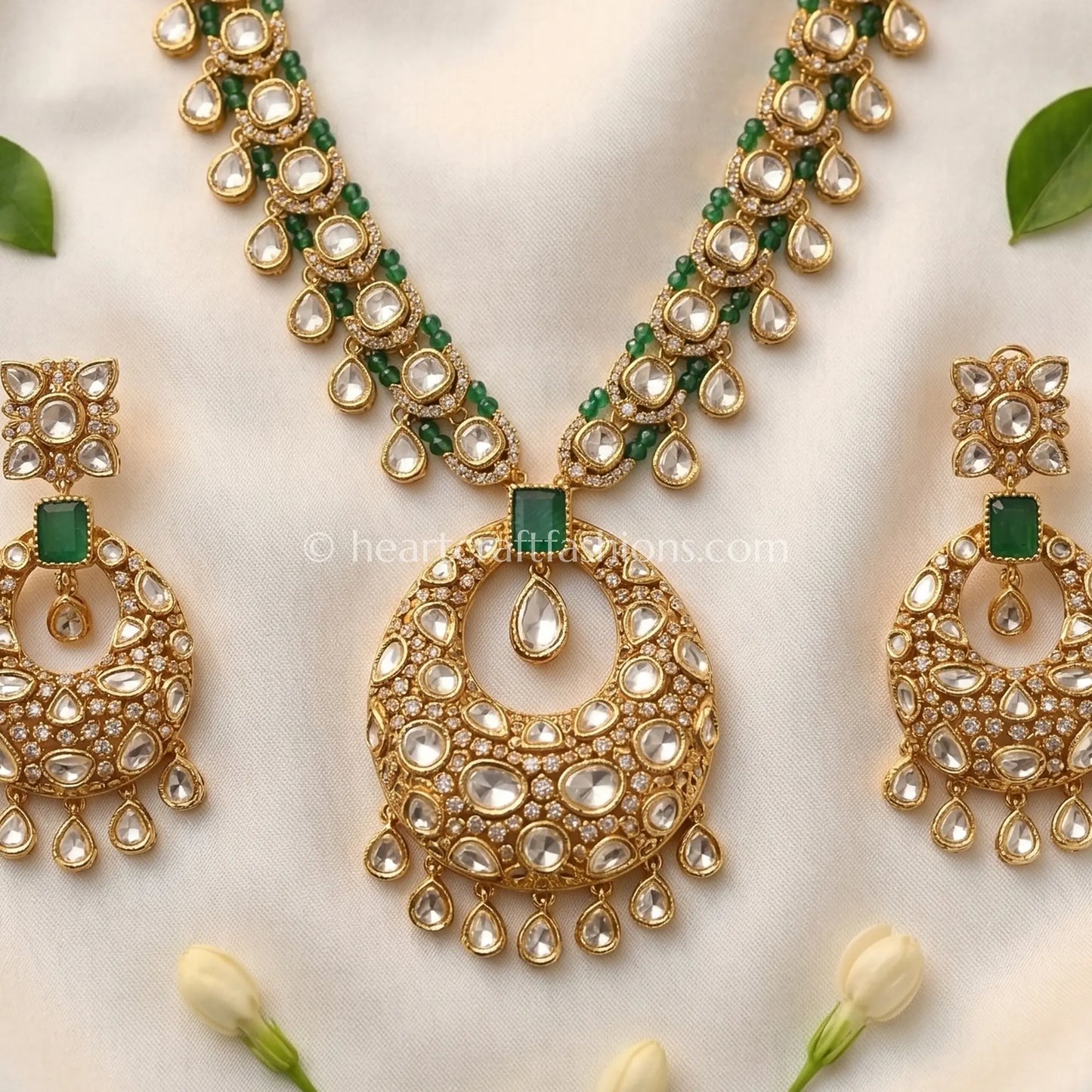 Noor-e-Zara Royal Moissanite Set