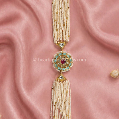 Neel Pushp Pachi Kundan Sheesh Phool