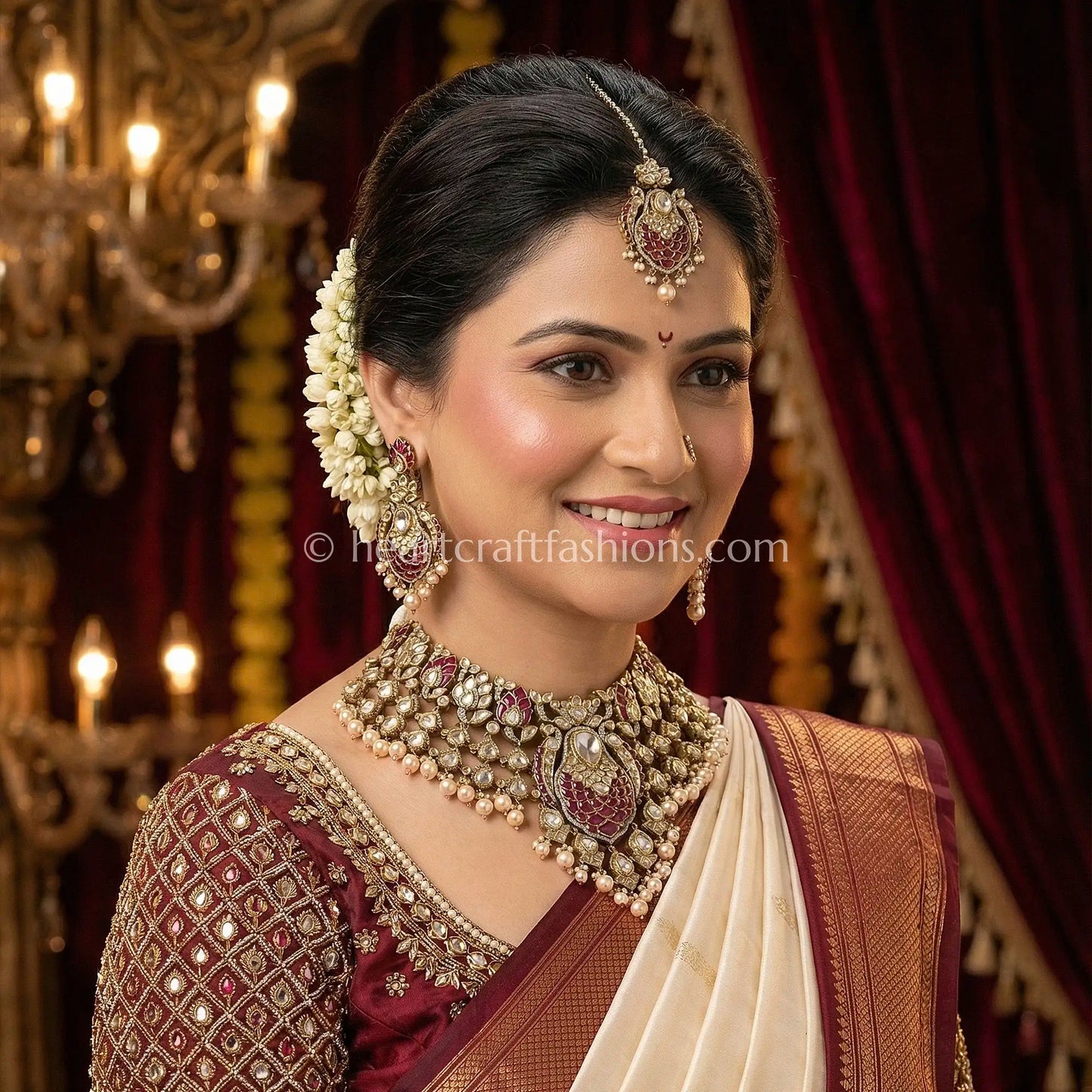 Noor-e-Ruby Maharani Necklace