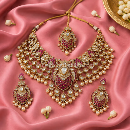 Noor-e-Ruby Maharani Necklace