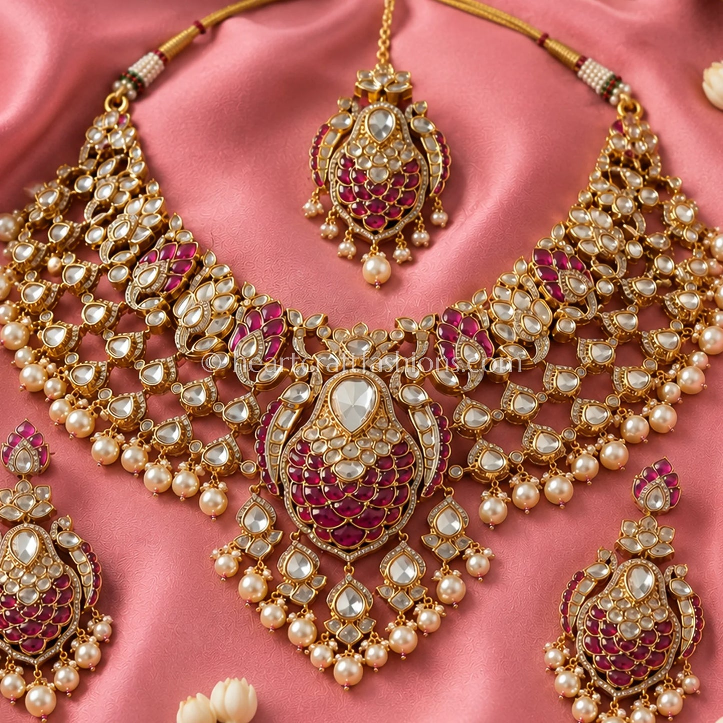 Noor-e-Ruby Maharani Necklace