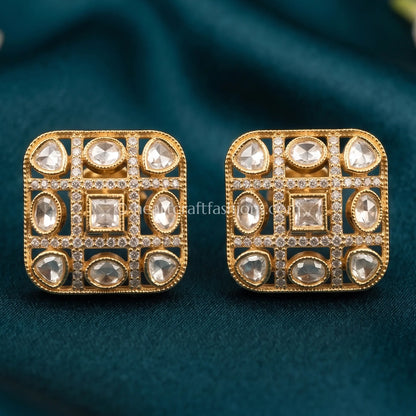 Noor Heritage Kundan Studs