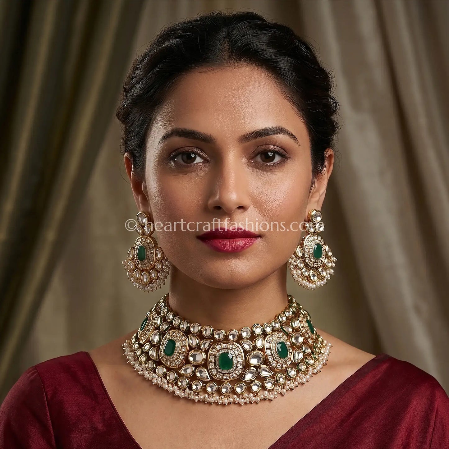 Panna Classic AC Kundan Choker Set
