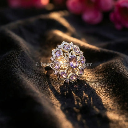 Pastel Petal Ring