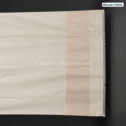 Pastel Rangkart Pure Katan Silk Banarasi Saree