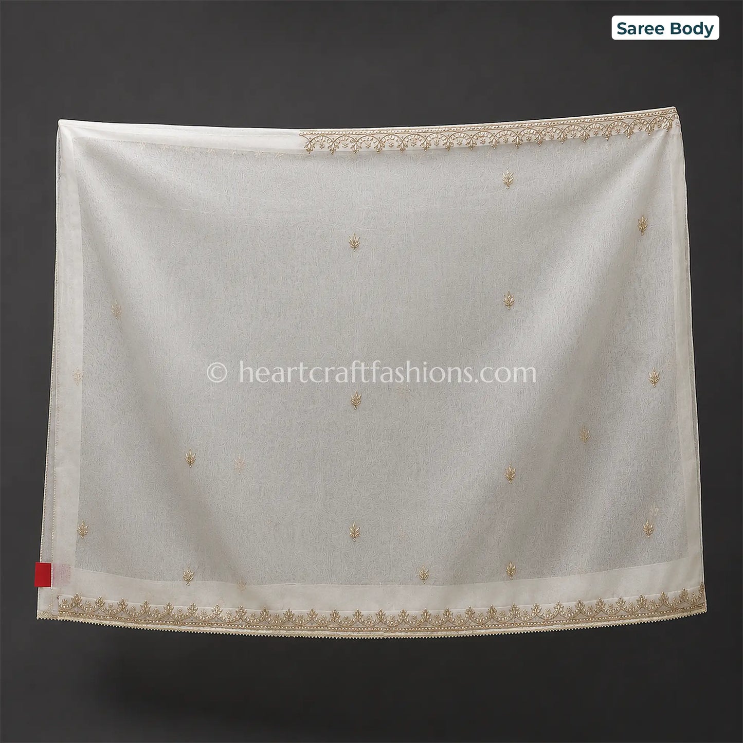 Pearl Mor Organza Gota Patti Saree