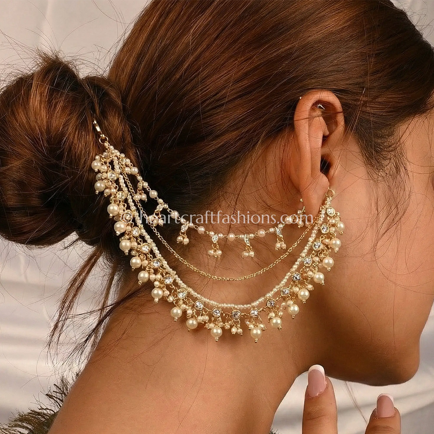 Pearl Royale Bridal Kaan Chain