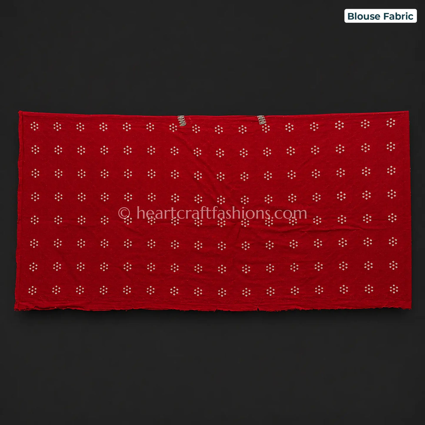 Premium Red & Mustard Rai Bandhej Pure Gajji Silk Gota Patti Saree