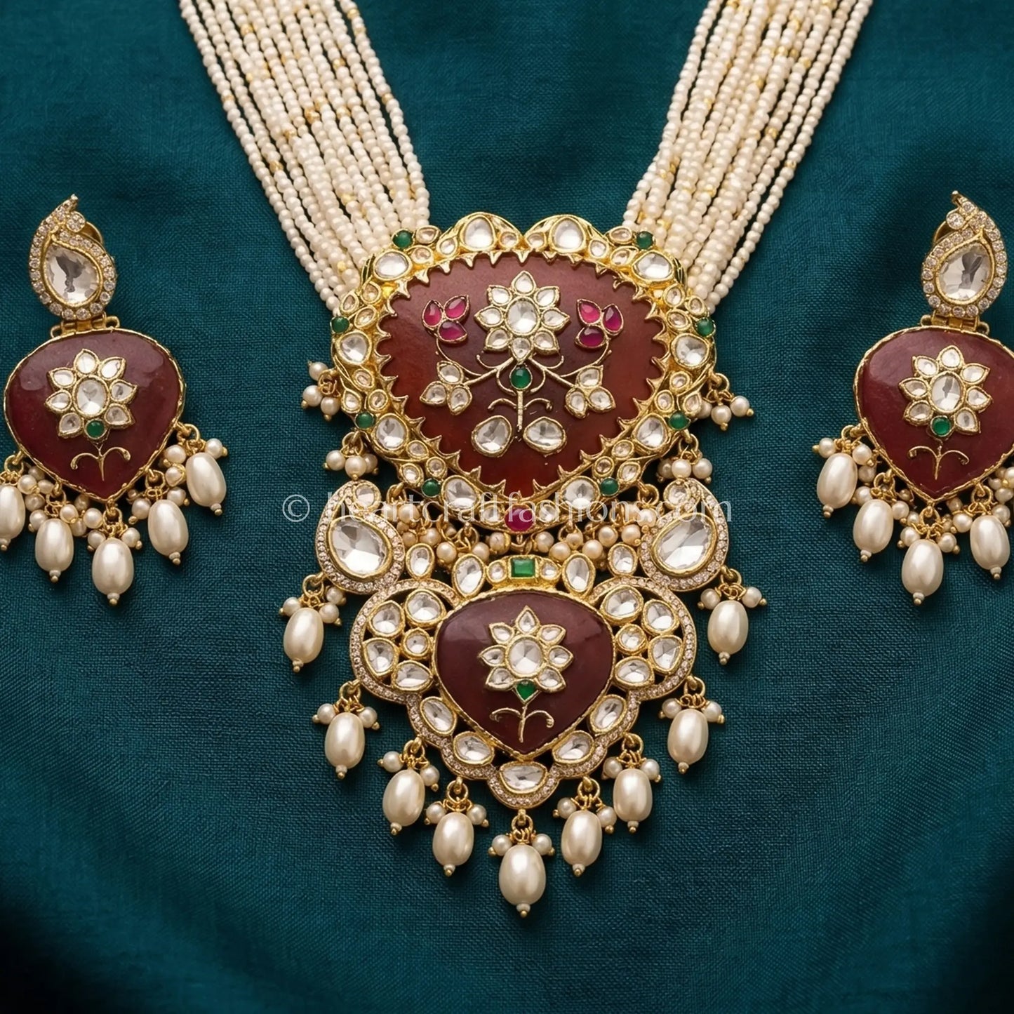 Rajputana Ratnarang Kundan Rani Haar