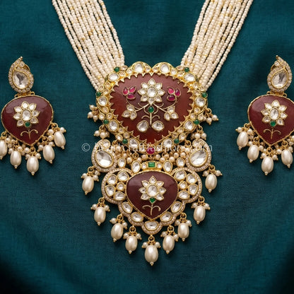 Rajputana Ratnarang Kundan Rani Haar