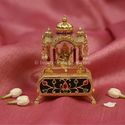 Rajadhiraj Ganesha Jhula Sindoor Box