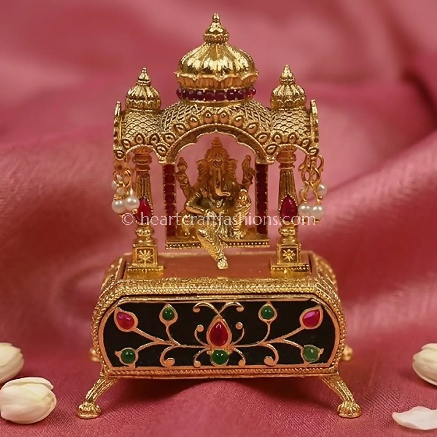 Rajadhiraj Ganesha Jhula Sindoor Box