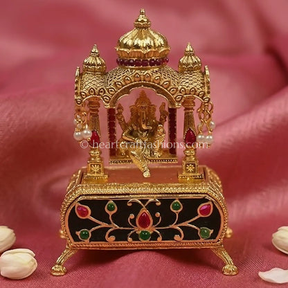Rajadhiraj Ganesha Jhula Sindoor Box