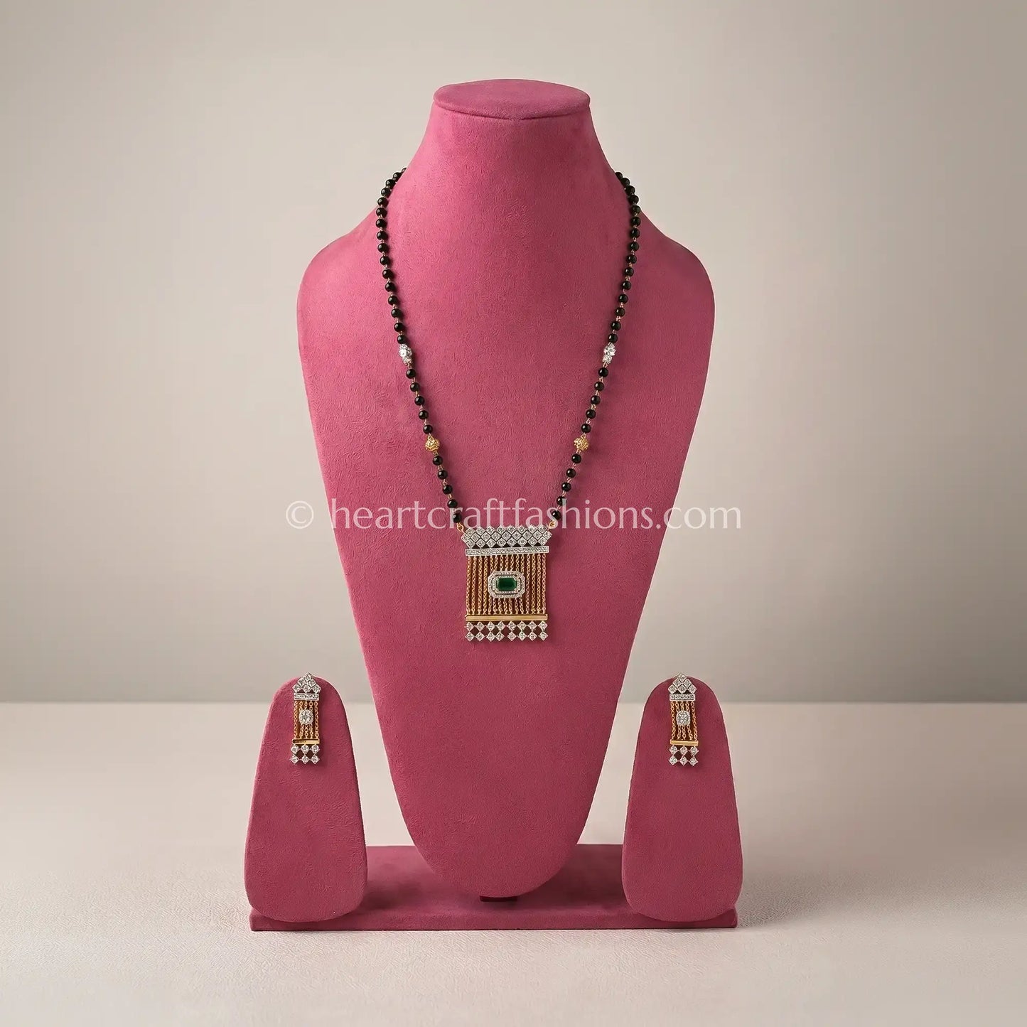 Zircon Diamond Panel Mangalsutra