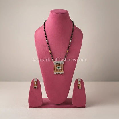 Zircon Diamond Panel Mangalsutra