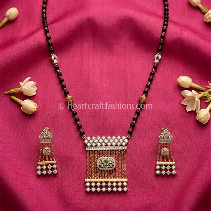 Zircon Diamond Panel Mangalsutra
