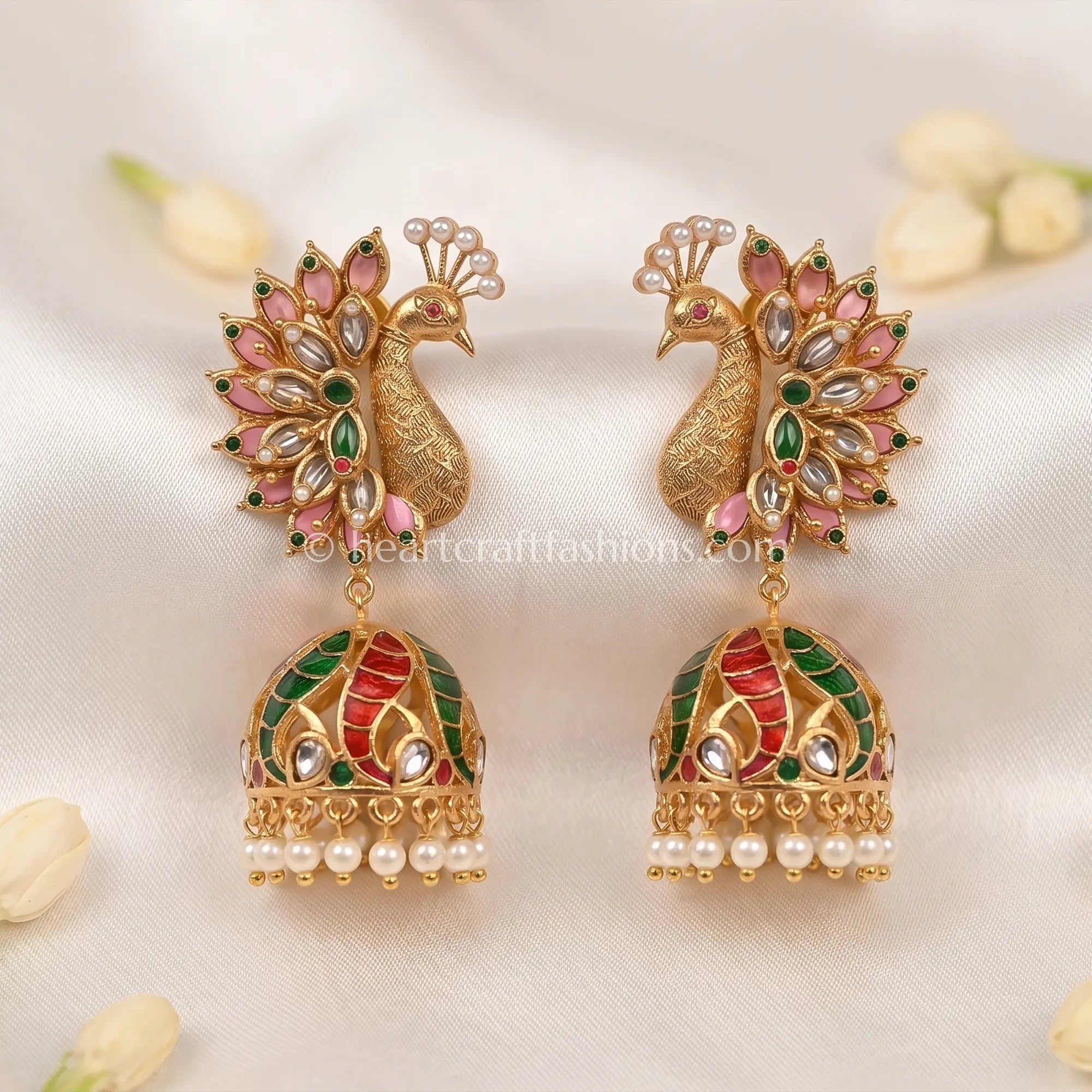 Rangmayur Amrapali Jhumkas