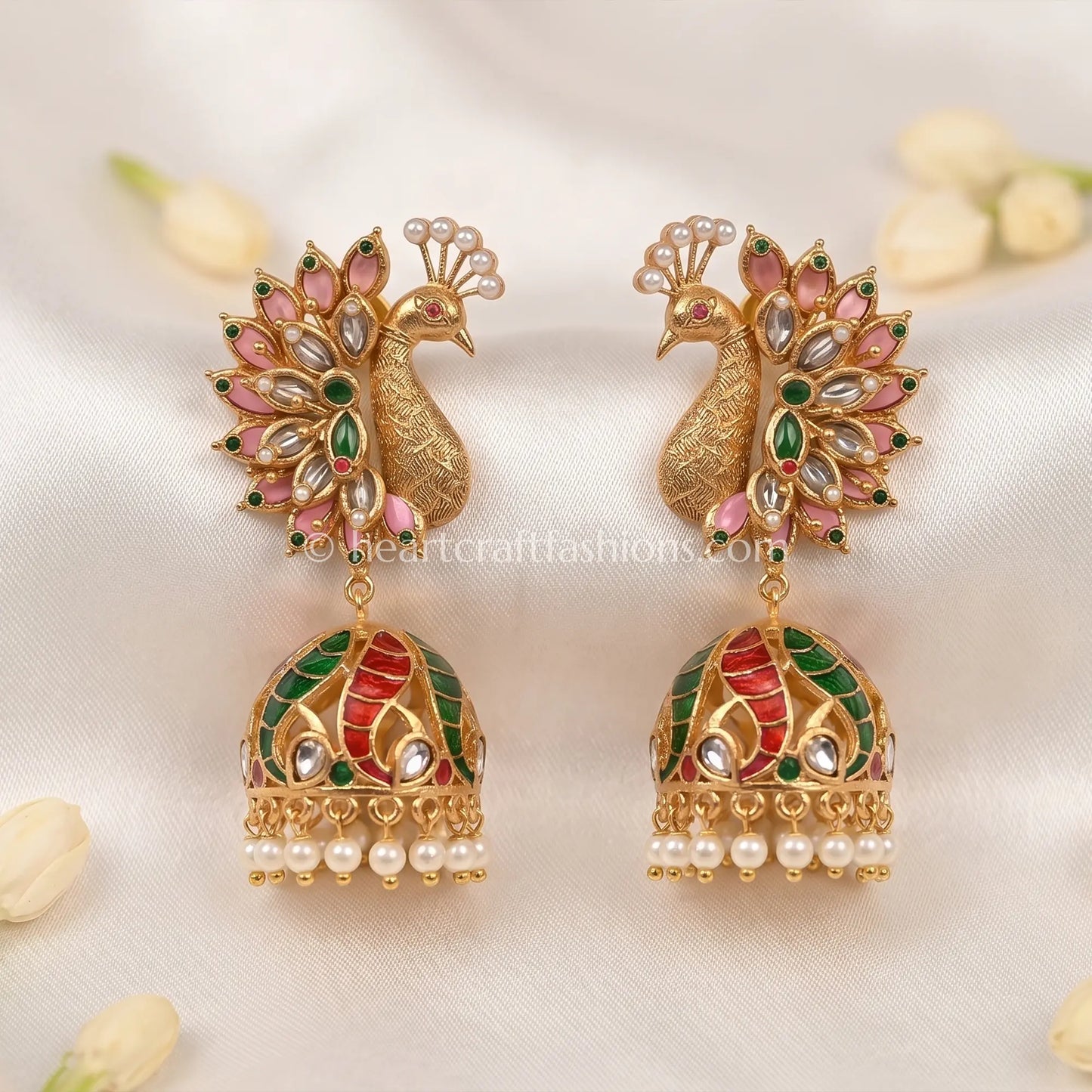 Rangmayur Amrapali Jhumkas