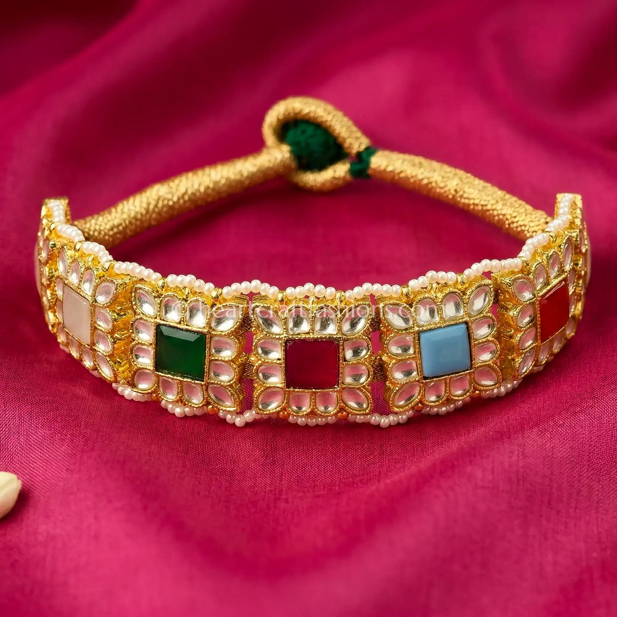 Rajasthani Jadau Pachi Ponchi