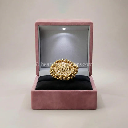 Royal Elephant Pearl Ring