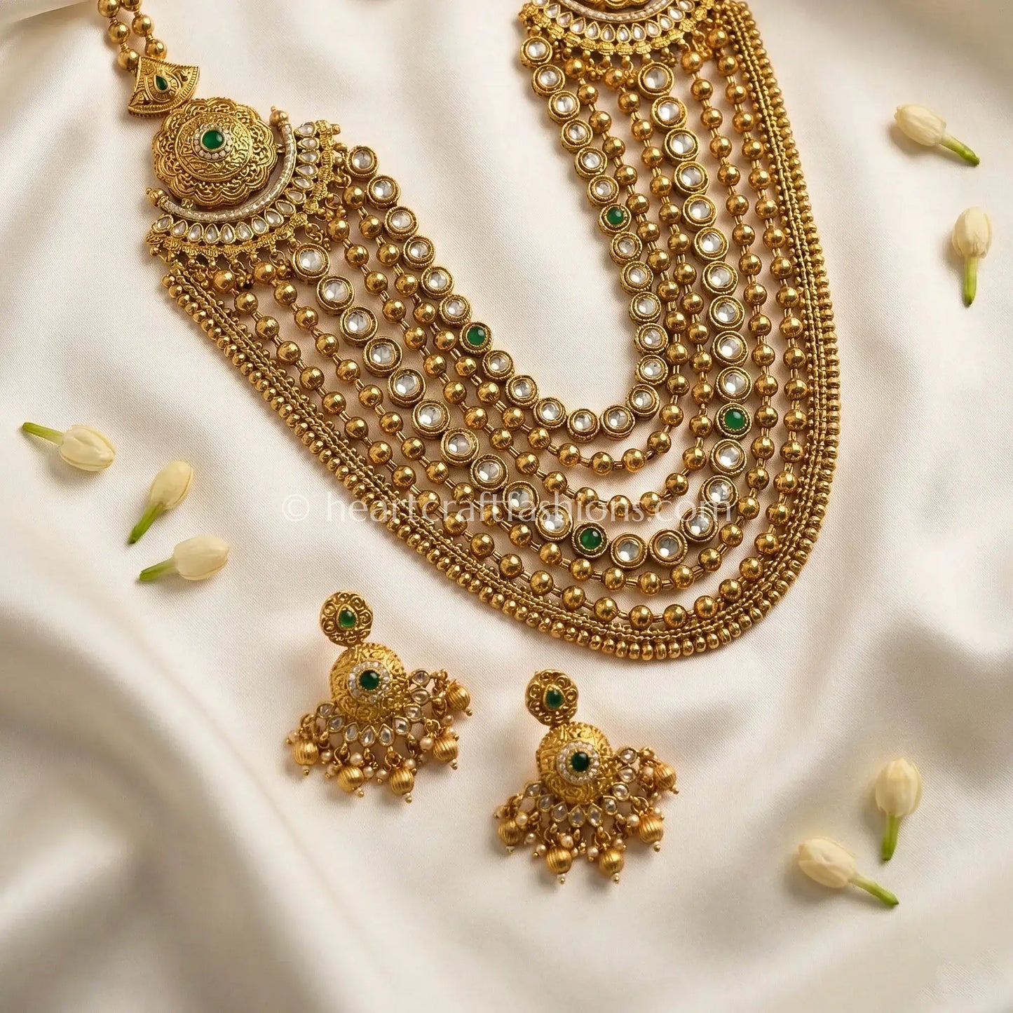 Royal Heritage Polki Layered Set