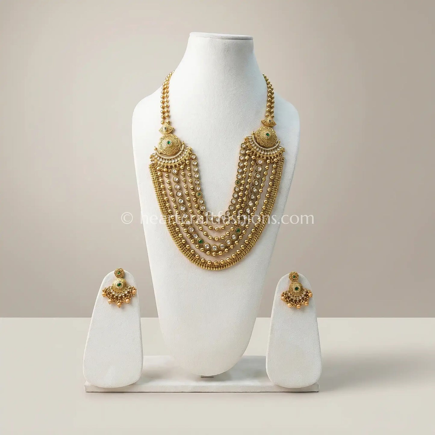 Royal Heritage Polki Layered Set