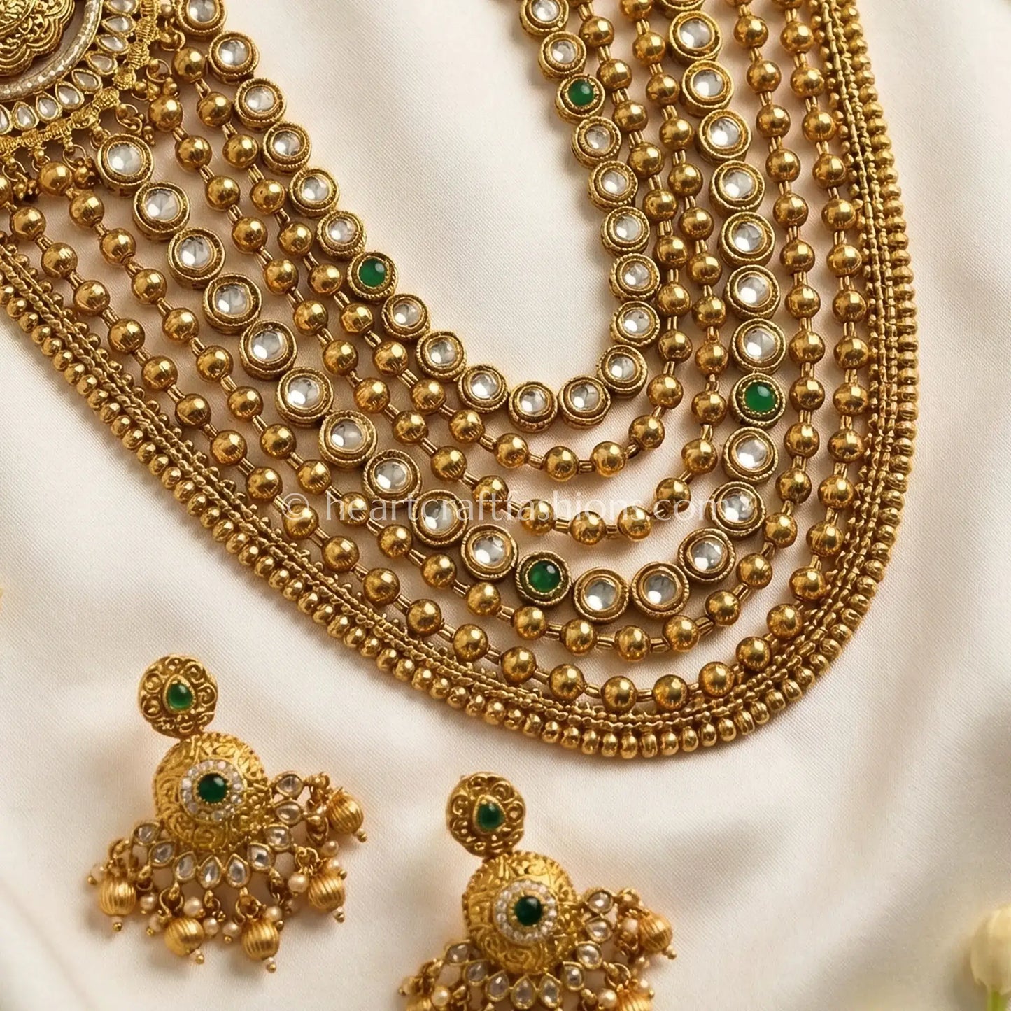 Royal Heritage Polki Layered Set
